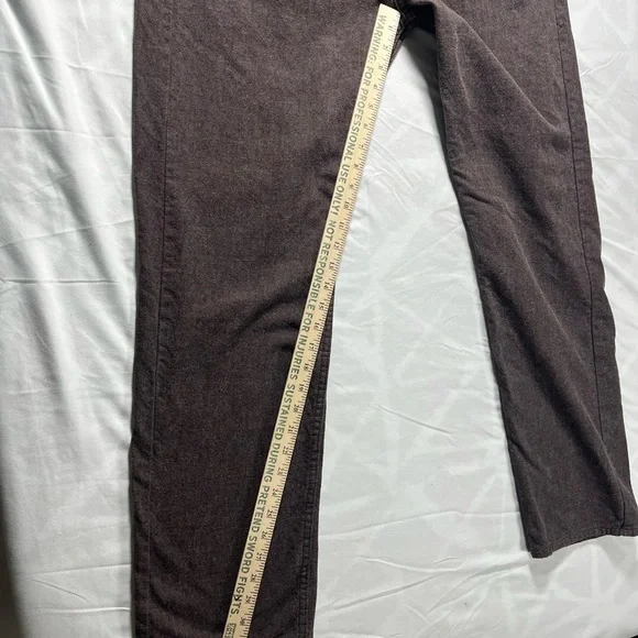 Levi's 505 Men’s pants Brown size 36X32 soft comfortable - Picture 4 of 14